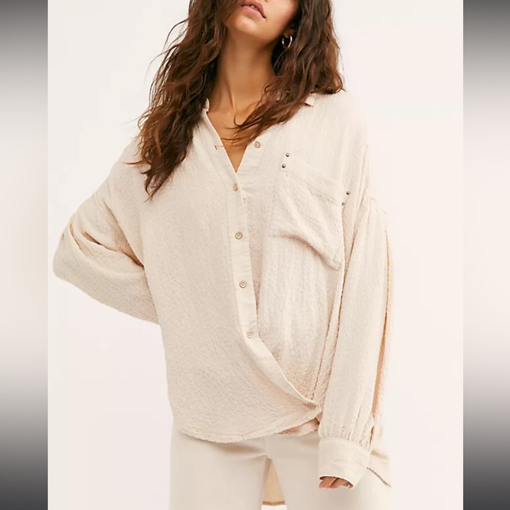 We The Free Hidden Valley Cozy Breezy Buttondown